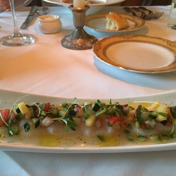 Outstanding prix-fixe ($65) grazing menu, served in elegant setting. Gracious hospitality & flip-flops-ok dress code. Best scallop ceviche, with fresh mangos, cucumbers and jalapeños, I've ever had.