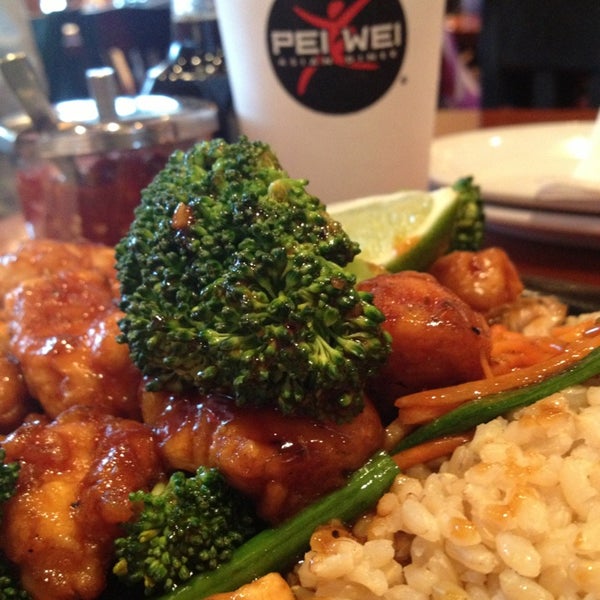 Photo taken at Pei Wei by Kerry C. on 3/23/2013