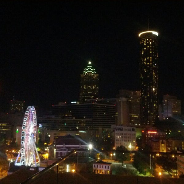 Photo taken at Skylounge Atlanta by Andre R. on 10/23/2014