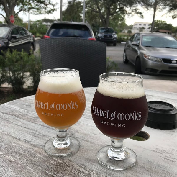 Photo taken at Barrel of Monks Brewing by Amy S. on 2/19/2021