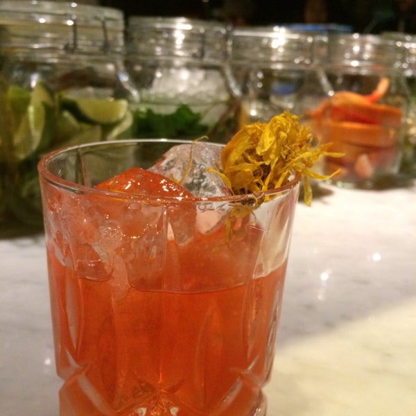 To drink: the Fiori is their take on a floral negroni, and it is perfect. To eat: start with the tuna tartare cecina (tuna in a chickpea crepe), followed by the tortellini and guajillo chicken