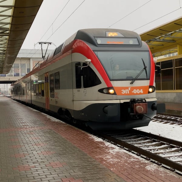 2/11/2024에 Maria V.님이 Чыгуначны вакзал / Minsk Railway Station에서 찍은 사진