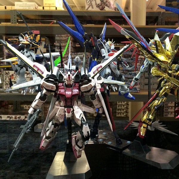 Photo taken at Gundam Planet by Phil M. on 10/30/2014