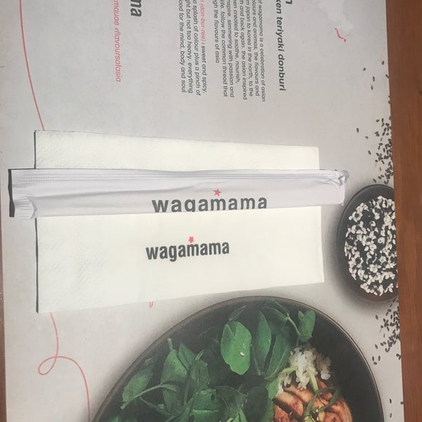 Photo taken at wagamama by Manasi on 2/7/2018
