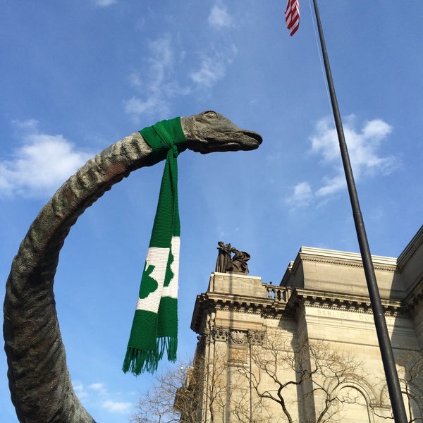 Photo taken at Dippy the Dinosaur (Diplodocus carnegii) by Mike S. on 3/9/2015
