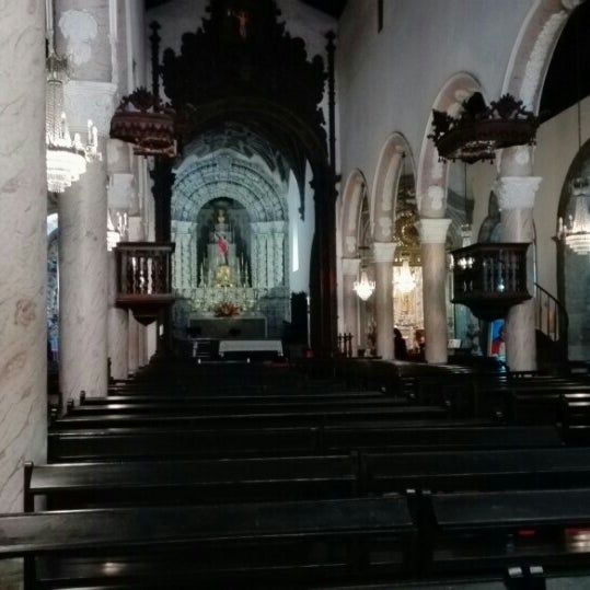 Photo taken at Igreja Matriz de São Sebastião by Michał D. on 11/27/2015