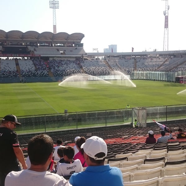 4/21/2018 tarihinde Hugo M.ziyaretçi tarafından Estadio Monumental David Arellano'de çekilen fotoğraf