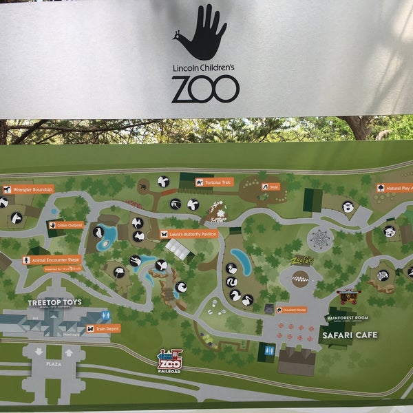 Zoo Map Lincoln Ne