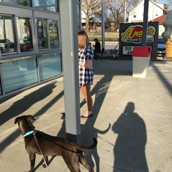 Photo taken at Andy&#39;s Frozen Custard by Nick T. on 4/5/2018