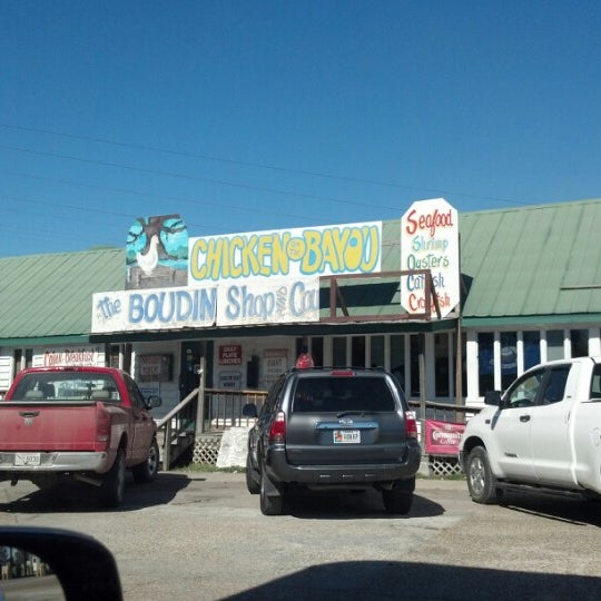 Photo taken at Chicken On The Bayou The BOUDIN Shop &amp; Country Store by David L. on 10/28/2012