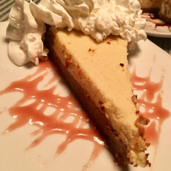The. Cheese cakes are House made, and decadent.  The selection changes regularly.