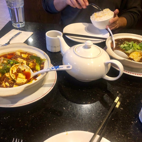 The authentic Chinese menu features dozens of soups, appetizers and main courses, all cooked to order.