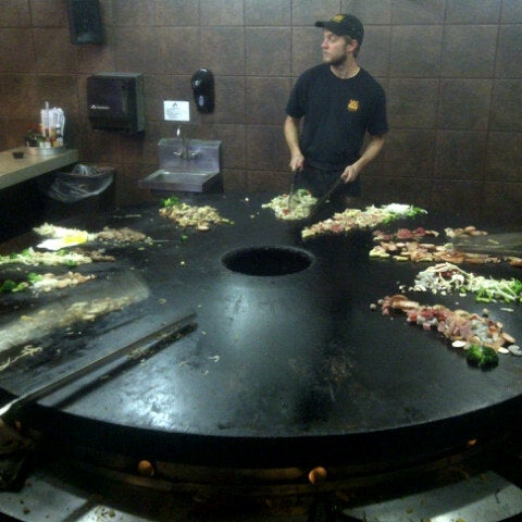 Photo taken at bd&#39;s Mongolian Grill by Heider G. on 10/17/2012