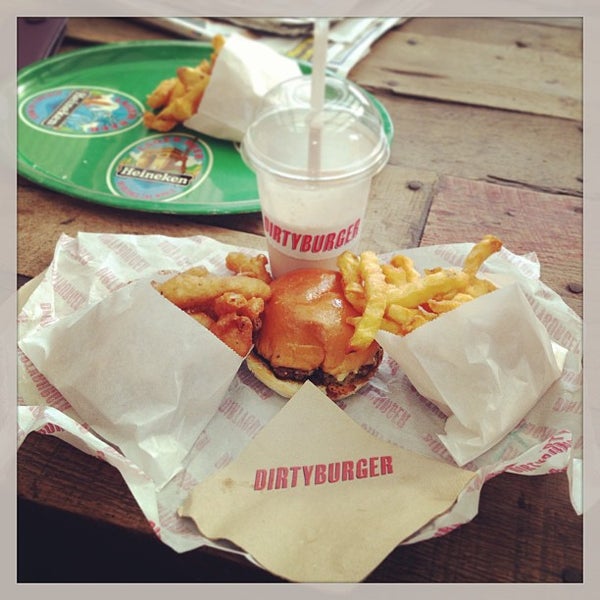 Photo taken at Dirty Burger by Lisa S. on 7/4/2013