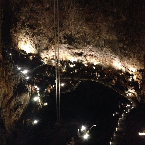 Photo taken at Grotta Gigante by Oliver Vegas on 10/11/2013