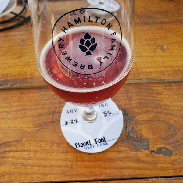 Photo taken at Hamilton Family Brewery by Robert W. on 1/23/2022