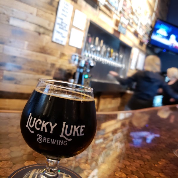 Photo taken at Lucky Luke Brewing Company by Robert W. on 2/3/2019