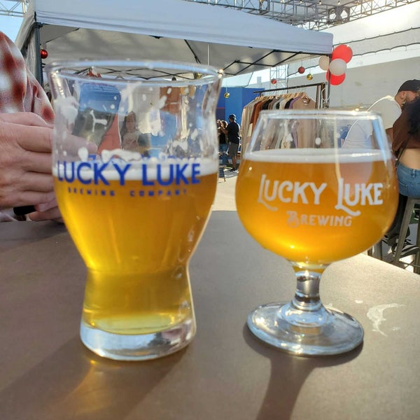 Photo taken at Lucky Luke Brewing Company by Robert W. on 11/27/2021