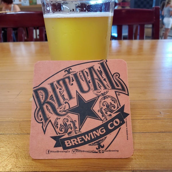 Photo taken at Ritual Brewing Co. by Robert W. on 8/17/2019
