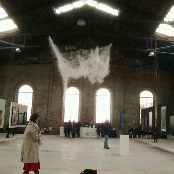 Photo taken at Arte Laguna Prize Arsenale Venice by Anna Heidi M. on 3/17/2013