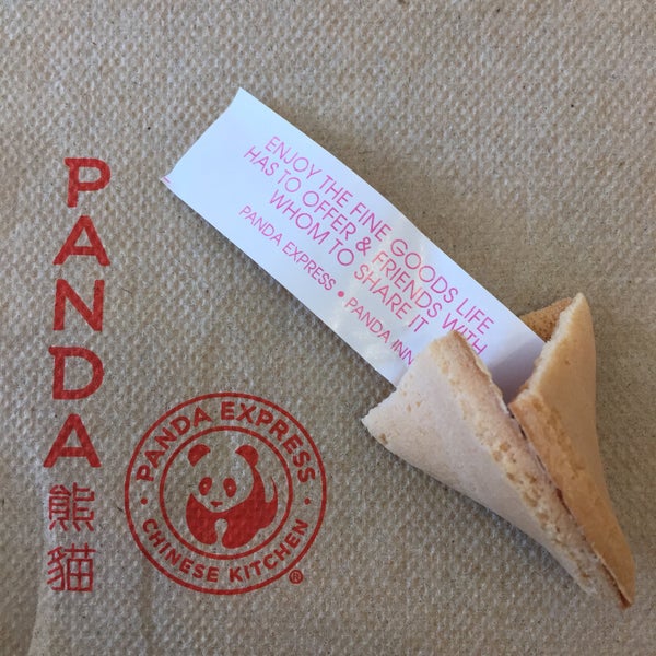 Panda Express Fortune Cookie Sayings