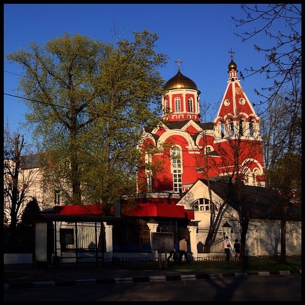 Храм благовещения в петровском парке