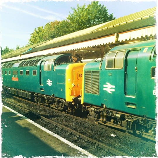 Photo taken at East Lancashire Railway by J@ B. on 9/22/2012