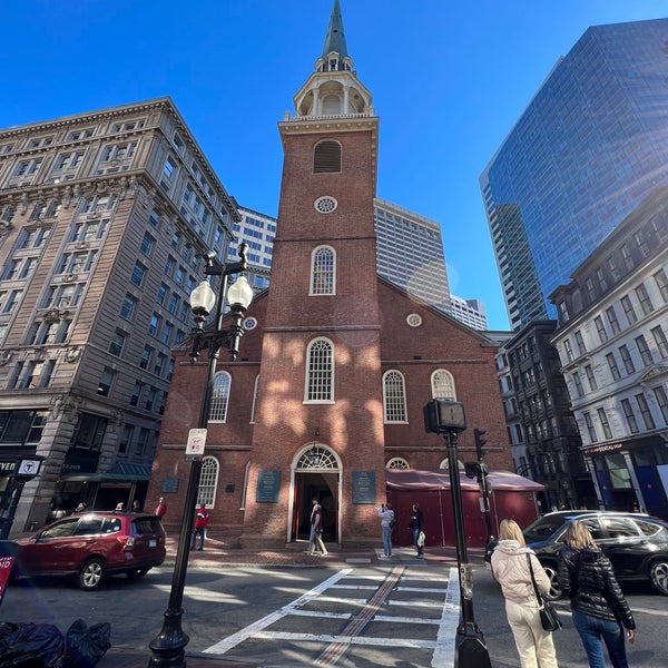 Photo taken at Old South Meeting House by Nicolas P. on 10/24/2021
