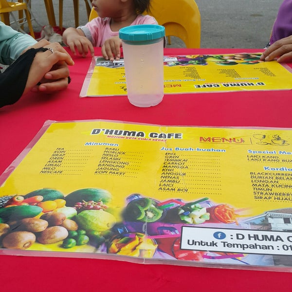 D Huma Cafe Muzium Kota Kuala Kedah
