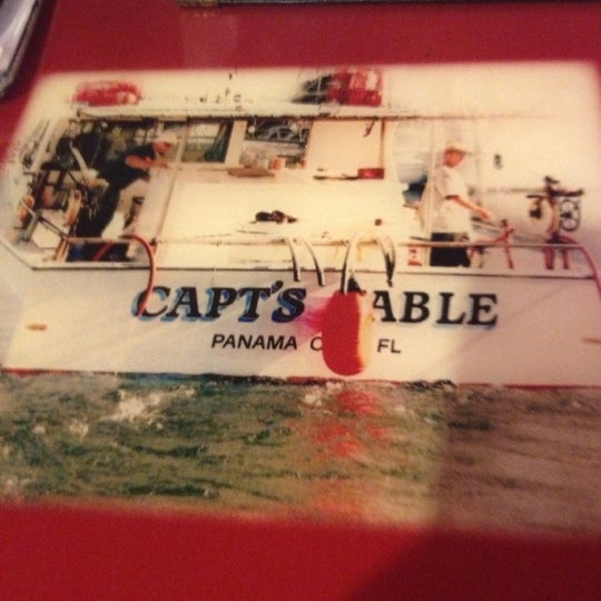 Photo taken at Captain&#39;s Table Fish House Restaurant by dumetru P. on 10/4/2012