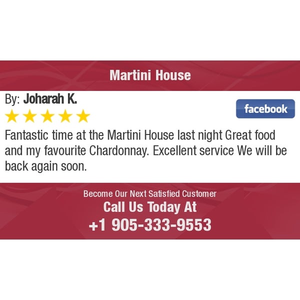 รูปภาพถ่ายที่ The Martini House โดย barry g. เมื่อ 1/6/2021