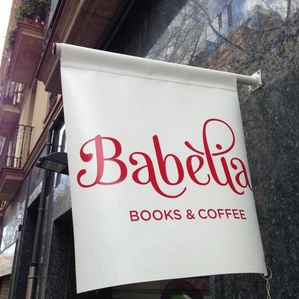 Photo taken at Babèlia Books &amp; Coffee by Rude A. on 3/16/2013