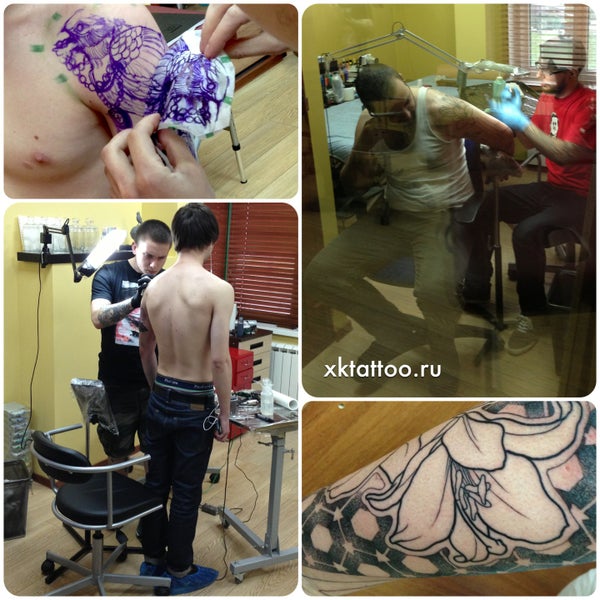 Снимок сделан в тату студия Дмитрия Речного пользователем XK tattoo. Т. 5/6/2013