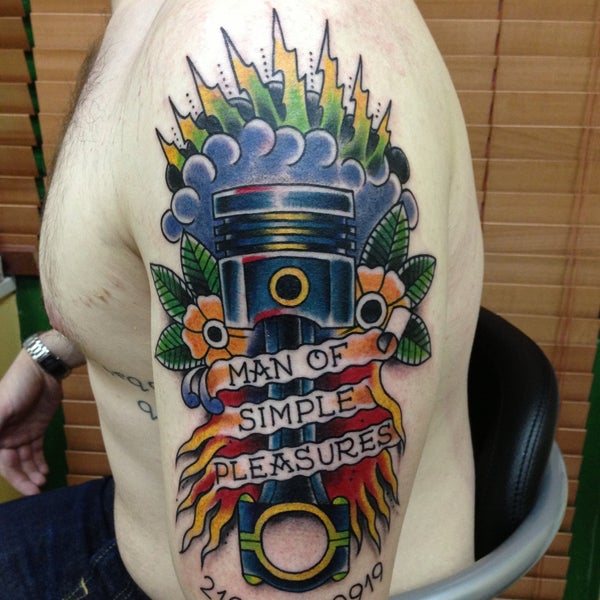 4/10/2013にXK tattoo. Т.がXK Tattooで撮った写真