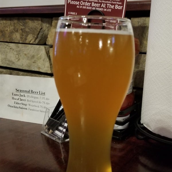 Photo taken at Mountain Fork Brewery by Mike H. on 5/27/2019