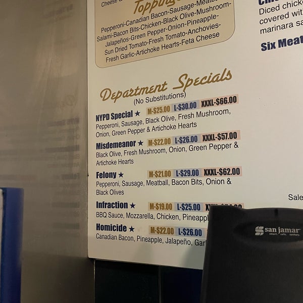 Photos at NYPD New York Pizza Delivery Downtown Palm Springs 20 tips