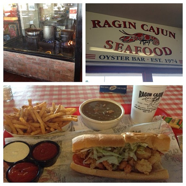 Photo taken at Ragin&#39; Cajun Restaurant by Bert A. on 7/18/2013