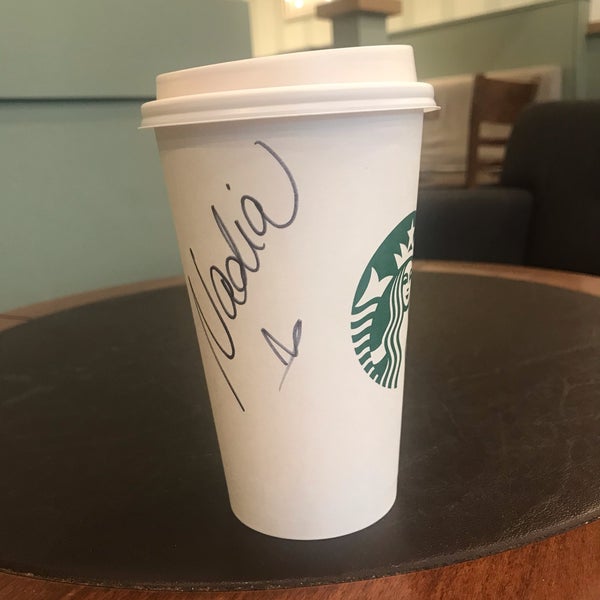 Photo taken at Starbucks by Надежда М. on 8/22/2019