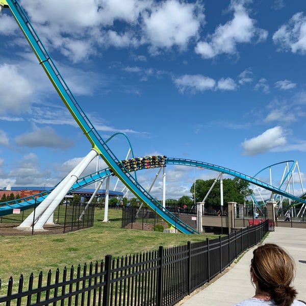 Photo taken at Carowinds by Mike S. on 4/26/2019