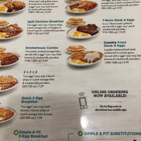 IHOP® Quick 2-Egg Breakfast - Start Your Combos Order Now!