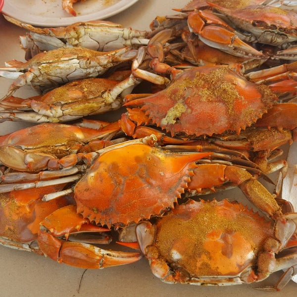 Das Foto wurde bei Fisherman&#39;s Crab Deck von Bonnie G. am 9/15/2018 aufgenommen