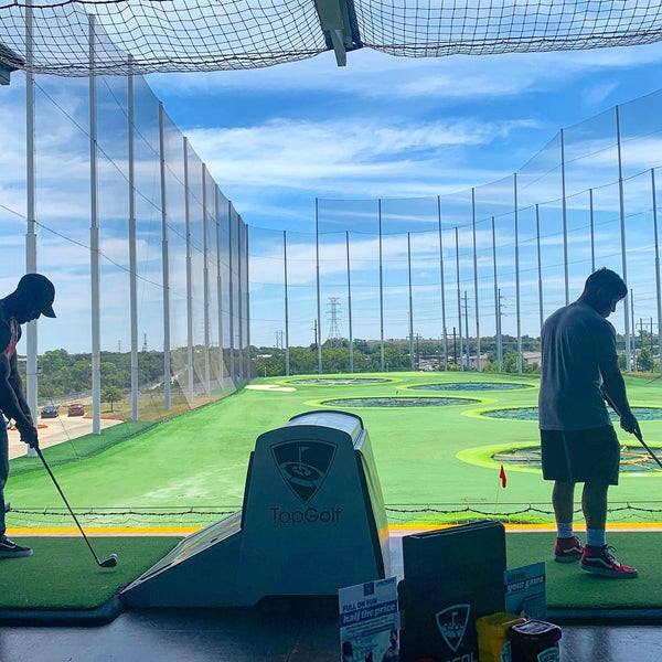 Photo taken at Topgolf by Morgan I. on 7/27/2019