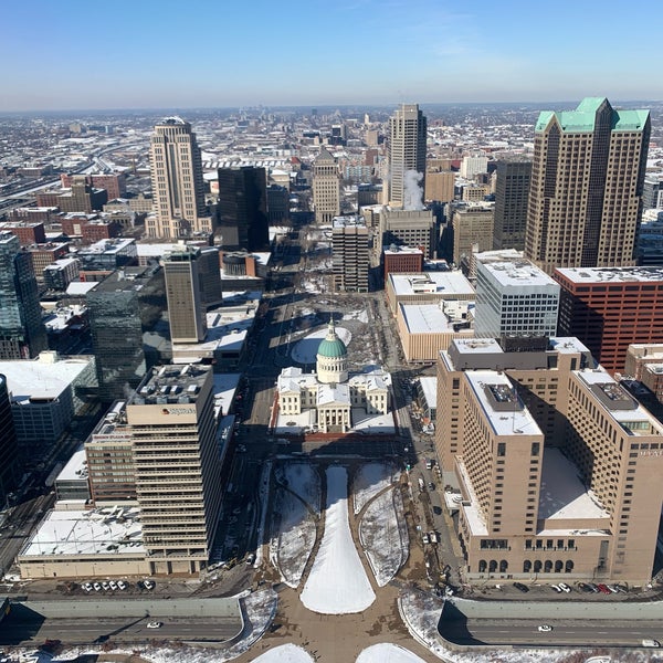 Photo taken at Gateway Arch Observation Deck by Morgan I. on 1/29/2021