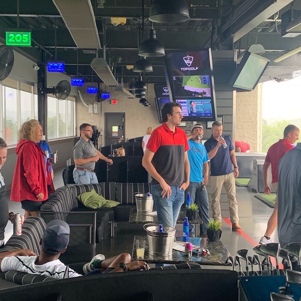 Photo taken at Topgolf by Morgan I. on 9/17/2019