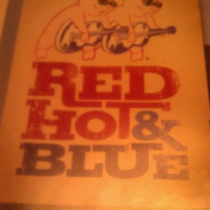Photo taken at Red Hot &amp; Blue  -  Barbecue, Burgers &amp; Blues by Nancy N. on 10/9/2012