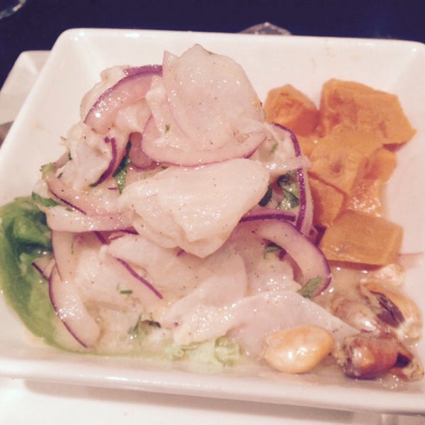 Photo taken at Sazón - Peruvian Cuisine by Liane B. on 11/3/2015