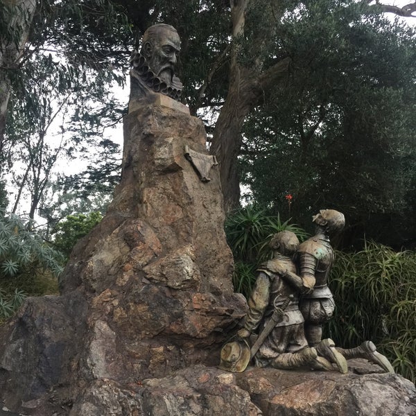Miguel De Cervantes statue (1916) - Sculpture Garden in San Francisco