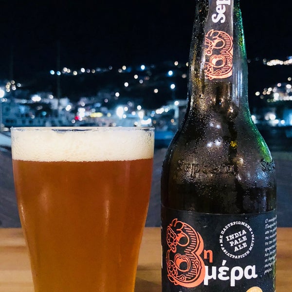 Greek IPA. Great local beer for summer.