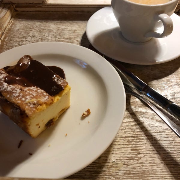 Photo taken at Lviv Galician Cheese Cake and Strudel Bakery by Burçin A. on 9/13/2018