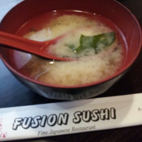 Photo taken at Fusion Sushi by Darlene B. on 2/17/2014